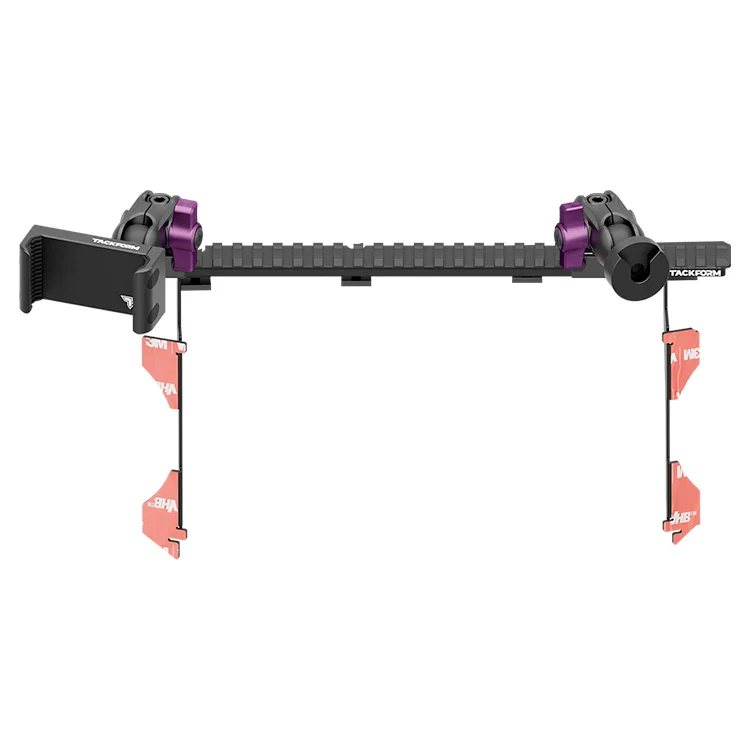 Tackform TRAXX™ - Assault Track Picatinny Dash Bracket with 20LITE Phone Holder & CB Microphone Holder for Toyota Tacoma (2016-2023) - Image 25