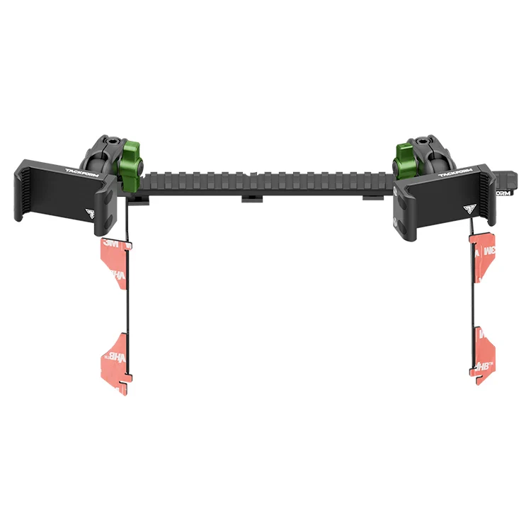 Tackform TRAXX™ - Assault Track Picatinny Dash Bracket with Dual 20LITE Phone Holder for Toyota Tacoma (2016-2023) - Image 20