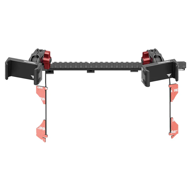Tackform TRAXX™ - Assault Track Picatinny Dash Bracket with Dual 20LITE Phone Holder for Toyota Tacoma (2016-2023) - Image 24