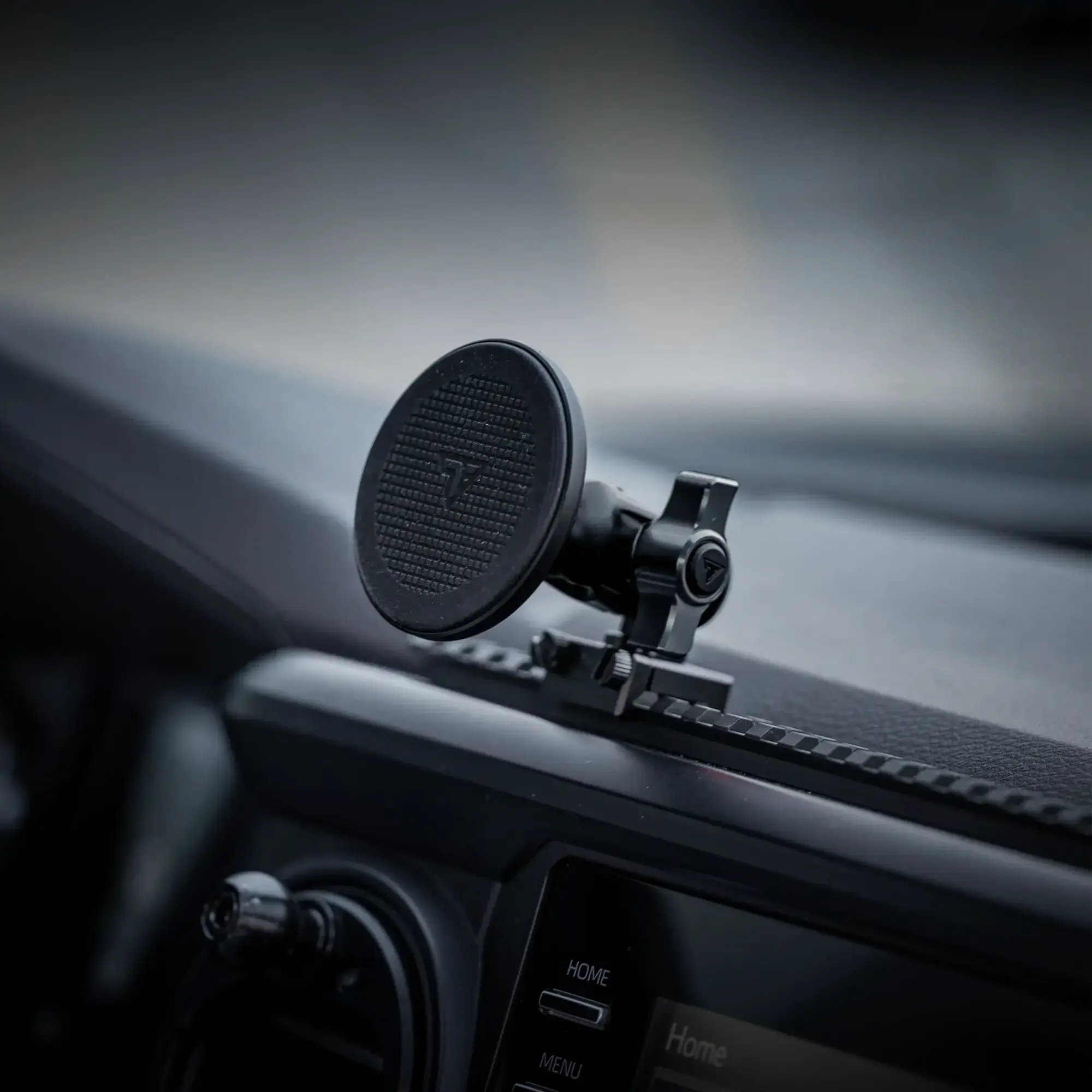 Tackform TRAXX™ - Assault Track Picatinny Dash Bracket with Dual MagSafe Phone Mounts for Toyota Tacoma (2016-2023) - Image 3