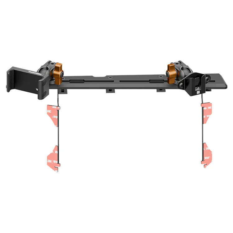 Tackform TRAXX™ - Slim Track Dash Bracket with 20LITE Phone & CB Microphone Mounts for Toyota Tacoma (2016-2023) - Image 22