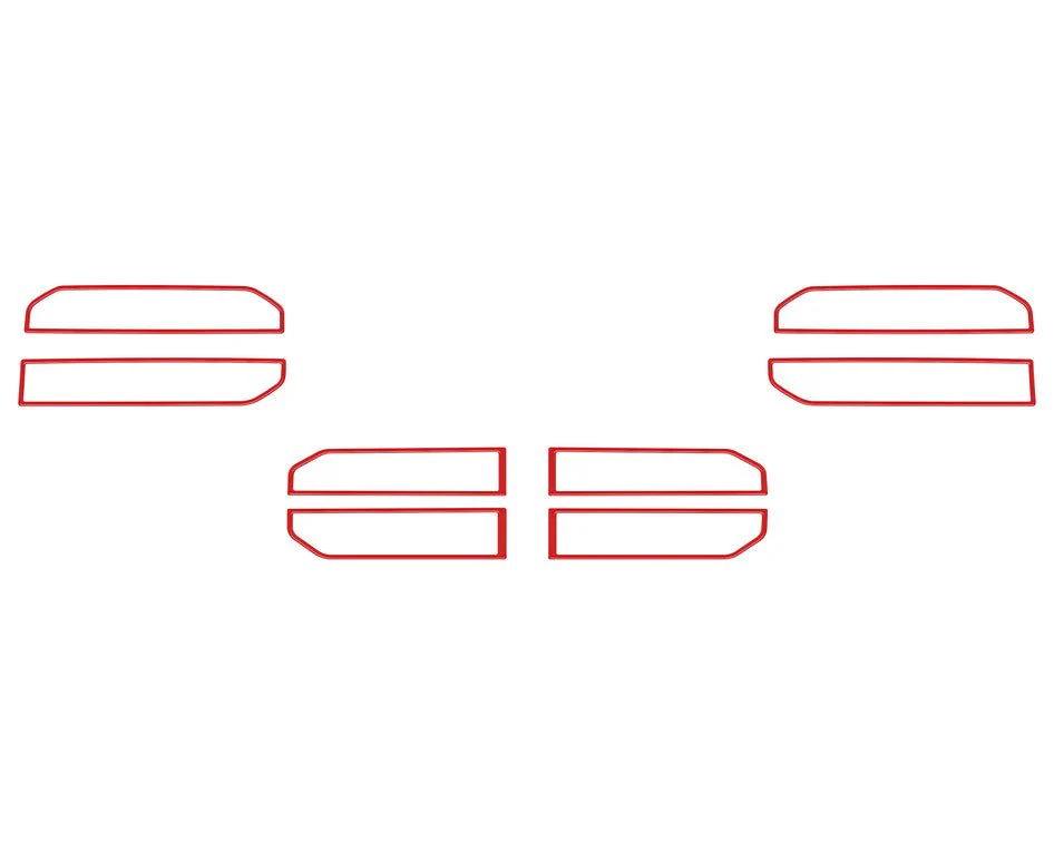 Tufskinz A/C Vent Accent Trim Overlays for Tundra (2022-2026) - Image 15