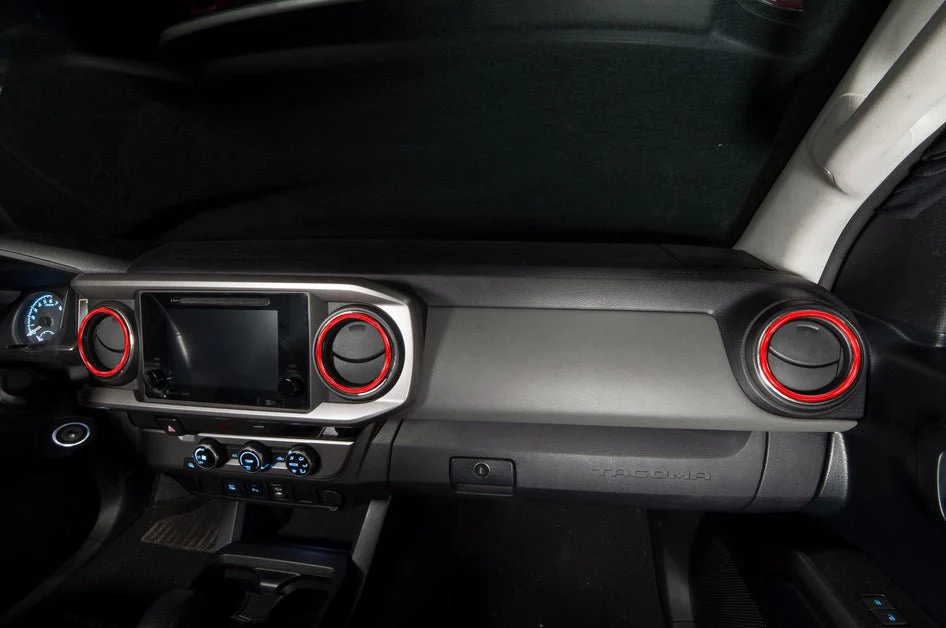 Tufskinz AC Vent Rings Accent Trim (2016-2023  Tacoma) - Image 3