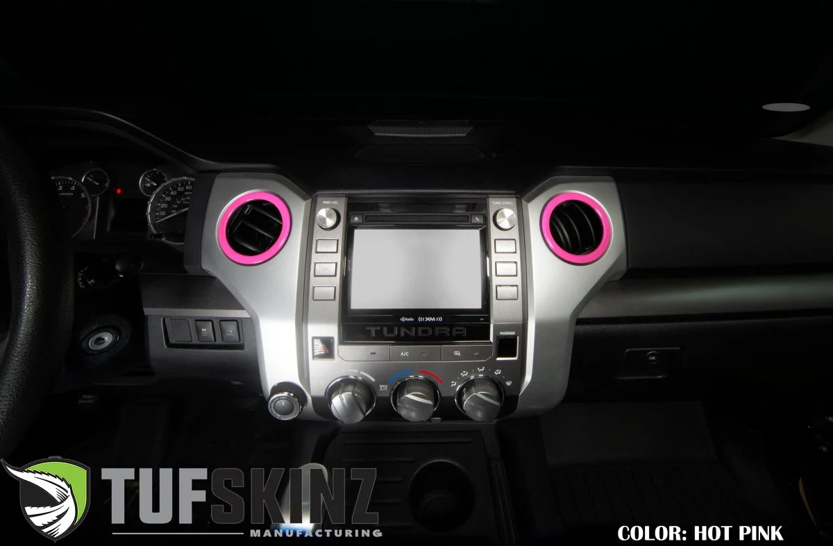 Tufskinz AC Vent Rings Chrome Delete for Tundra (2014-2021) - Image 13