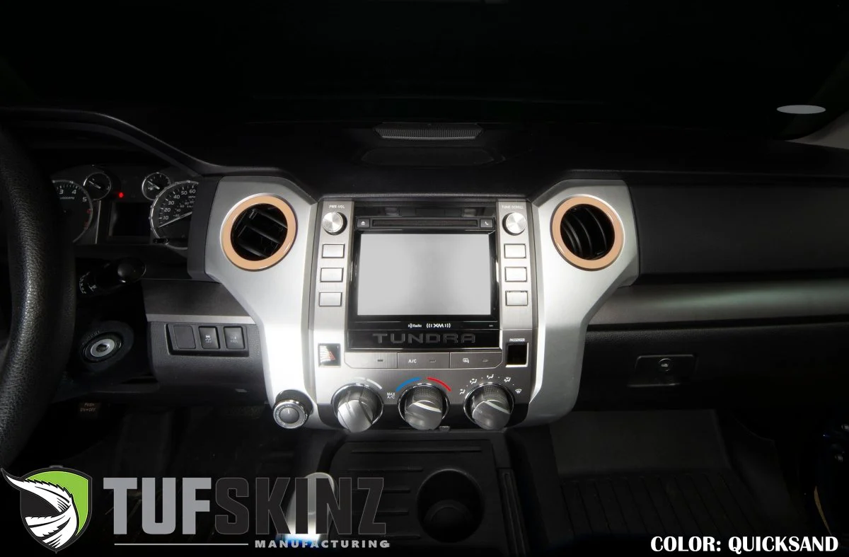 Tufskinz AC Vent Rings Chrome Delete for Tundra (2014-2021) - Image 6
