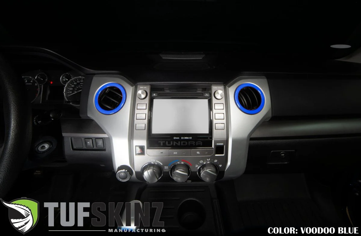 Tufskinz AC Vent Rings Chrome Delete for Tundra (2014-2021) - Image 8
