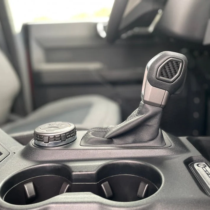 Tufskinz Automatic Shift Knob Insert Overlay for Ford Bronco (2021-2026) - Image 6