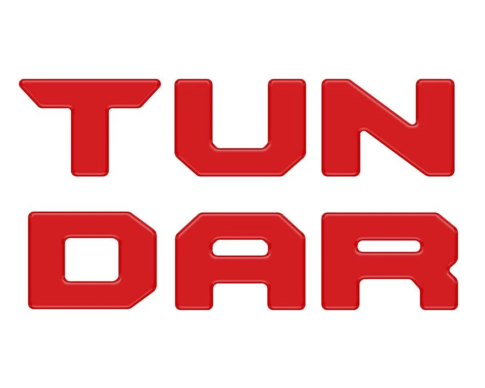 Tufskinz Bed Rail Letter Overlay for Tundra (2022-2026) - Image 3