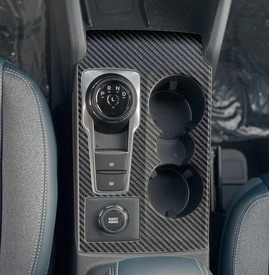 Tufskinz Center Console Accent Overlay for Ford Bronco Sport (2021-2024) - Image 4