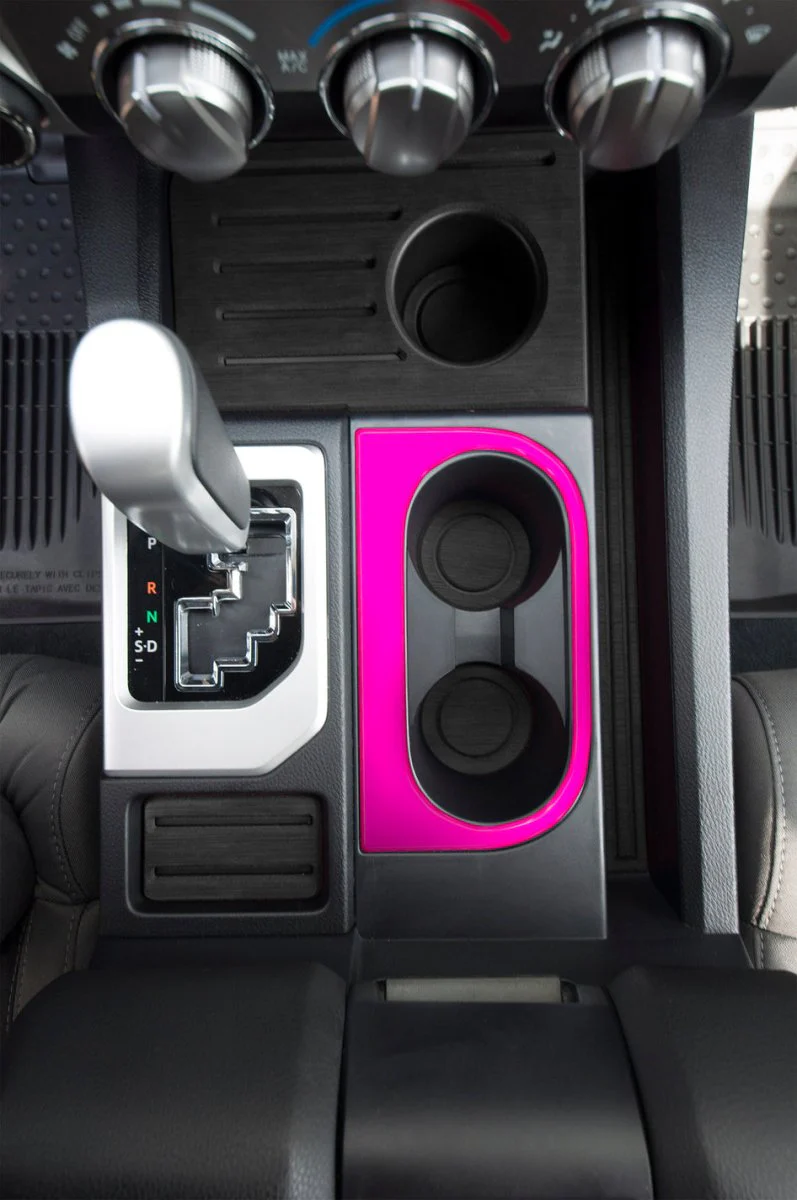 Tufskinz Center Console Cup Holder Replacement Accent Trim for Tundra (2014-2021) - Image 14