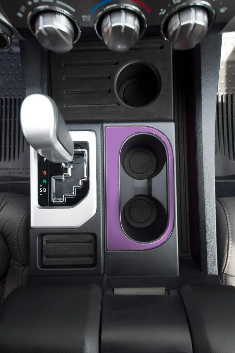 Tufskinz Center Console Cup Holder Replacement Accent Trim for Tundra (2014-2021) - Image 16