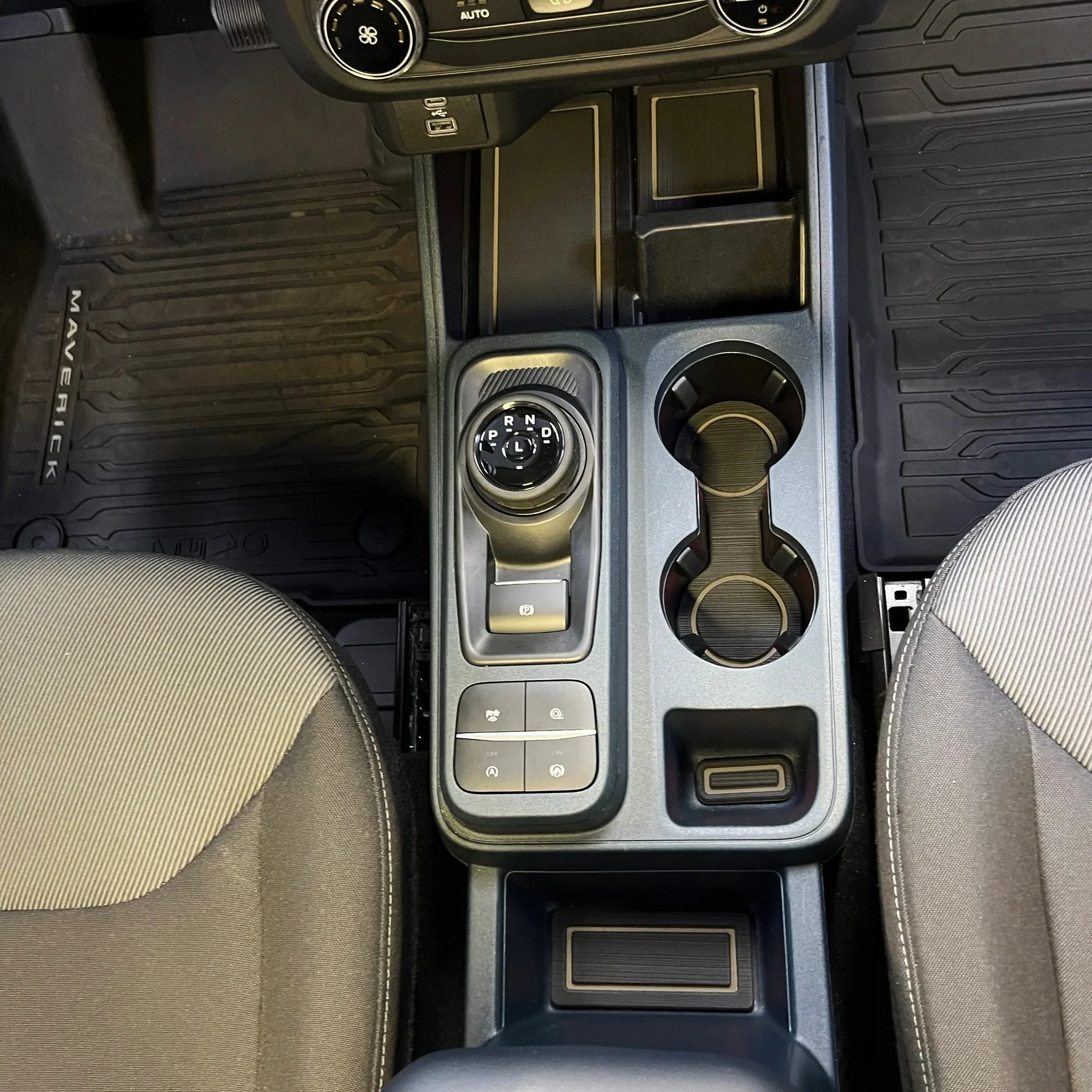 Tufskinz Center Console Foam Inserts for Ford Maverick (2022-2024) - Image 10