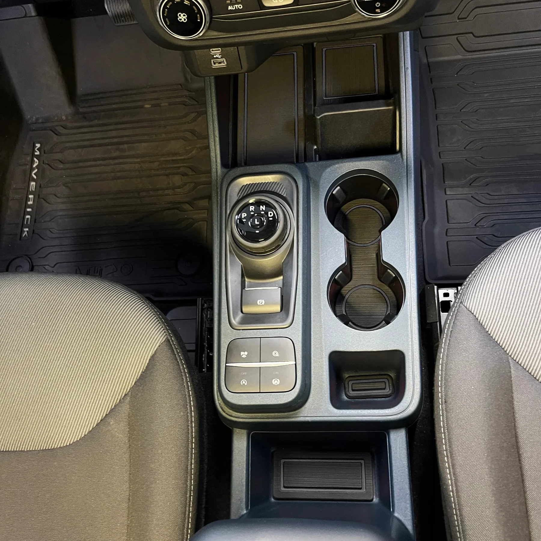 Tufskinz Center Console Foam Inserts for Ford Maverick (2022-2024) - Image 4