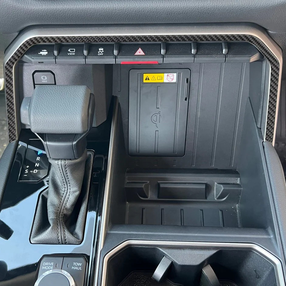 Tufskinz Center Console Line Accent Trim Overlay for Tundra (2022-2026) - Image 10