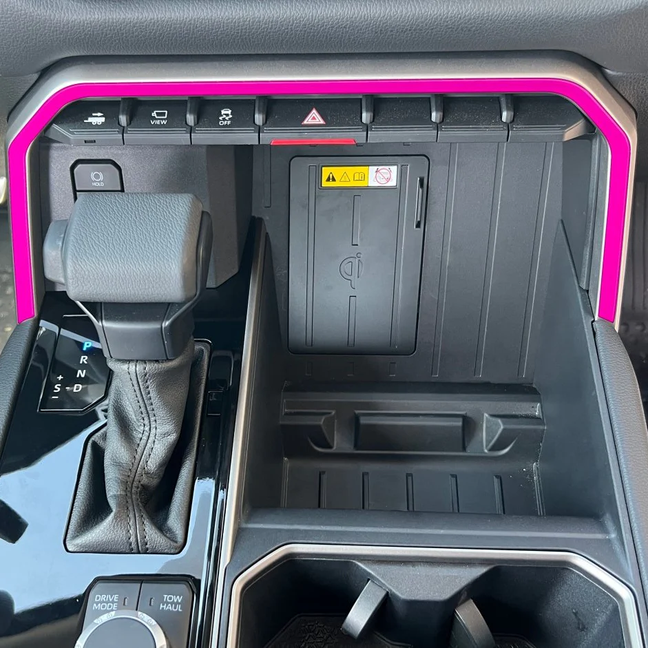 Tufskinz Center Console Line Accent Trim Overlay for Tundra (2022-2026) - Image 8