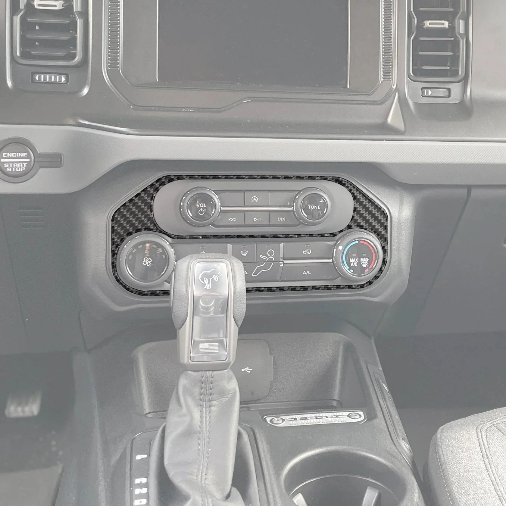 Tufskinz Climate Control Accent Overlay for Ford Bronco (2021-2026)