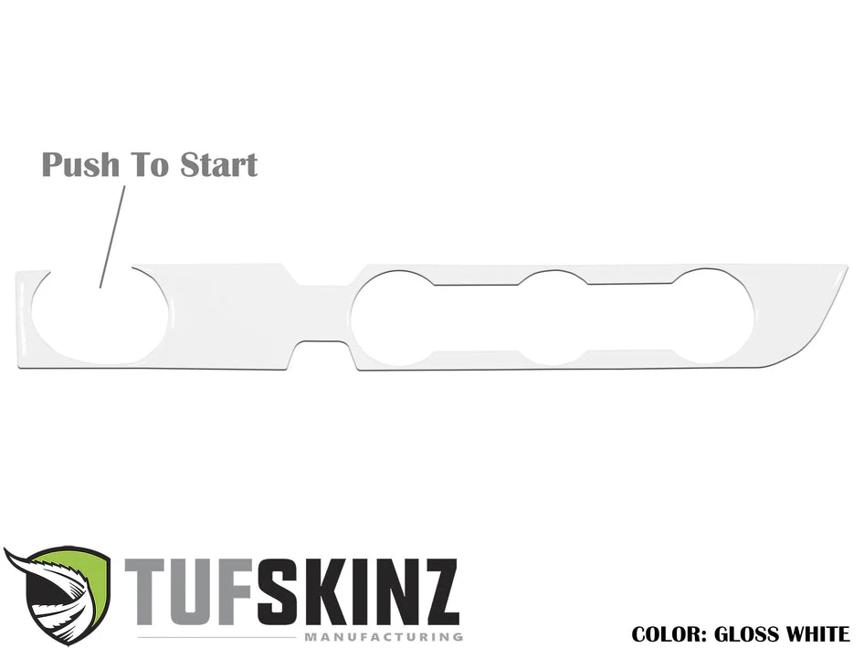Tufskinz Climate Control Accent Trim with 2-Wheel Drive and Push to Start for Tacoma (2016-2023) - Image 14