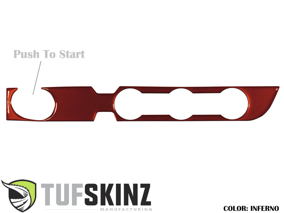 Tufskinz Climate Control Accent Trim with 2-Wheel Drive and Push to Start for Tacoma (2016-2023) - Image 16