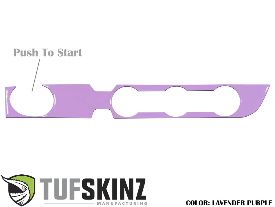 Tufskinz Climate Control Accent Trim with 2-Wheel Drive and Push to Start for Tacoma (2016-2023) - Image 17