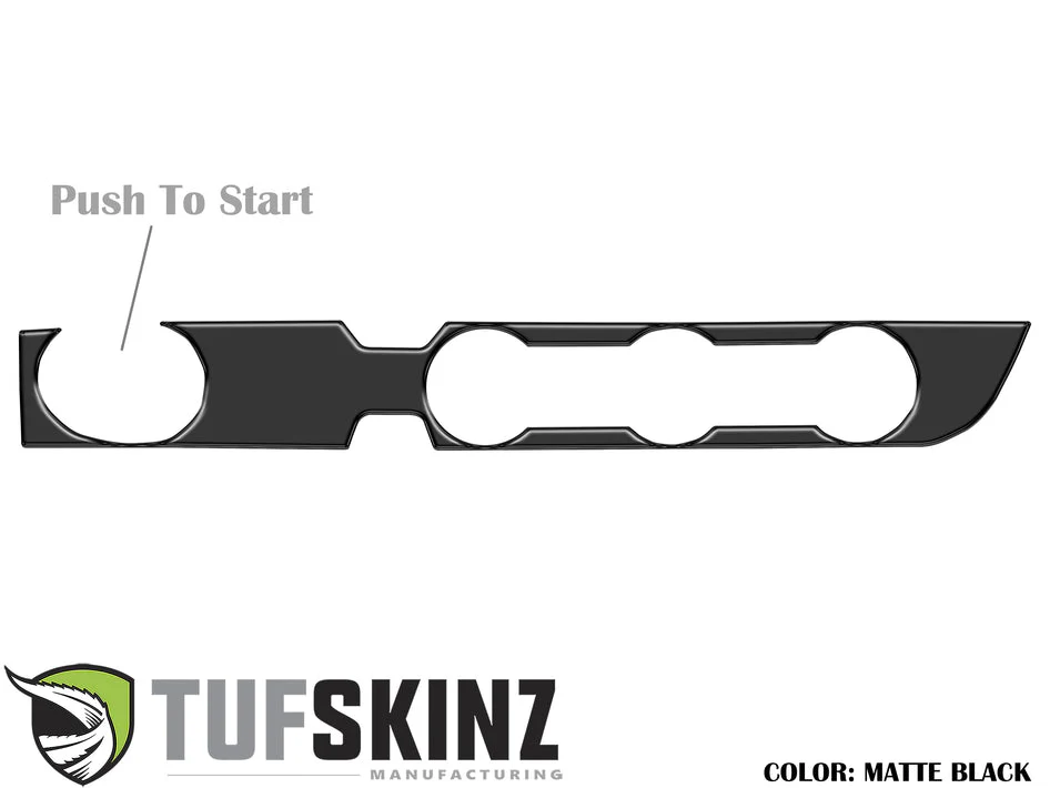 Tufskinz Climate Control Accent Trim with 2-Wheel Drive and Push to Start for Tacoma (2016-2023) - Image 18