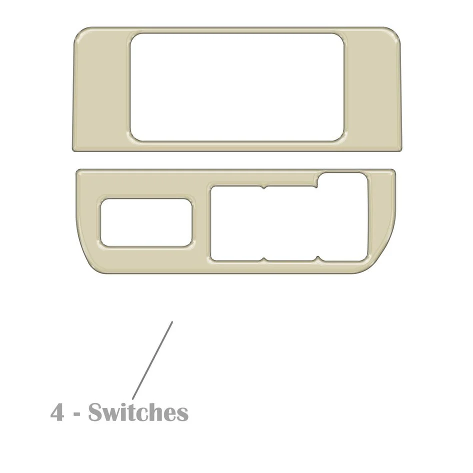 Tufskinz Dim Light Control with 4-Switches (V1) Accent Trim for  Tacoma (2016-2023) - Image 16