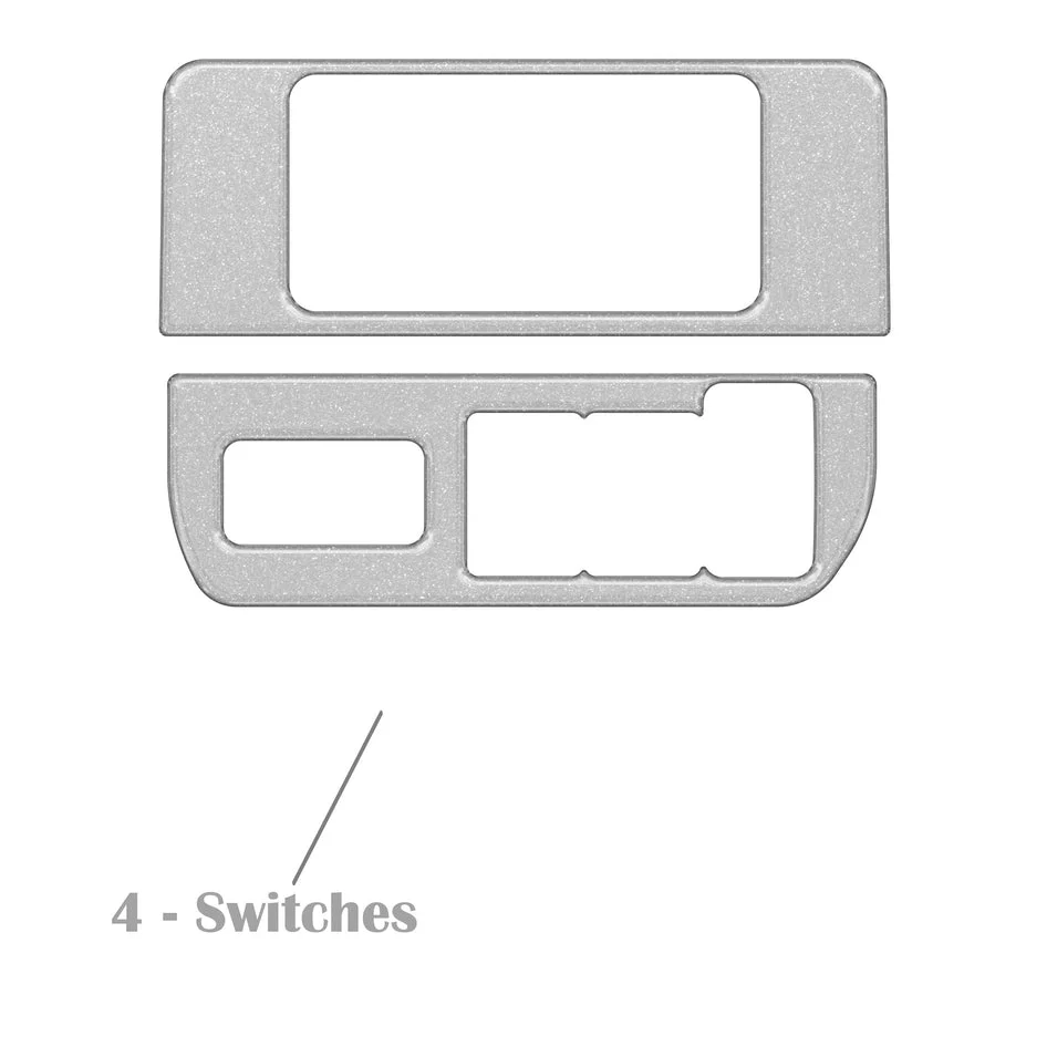 Tufskinz Dim Light Control with 4-Switches (V1) Accent Trim for  Tacoma (2016-2023) - Image 18
