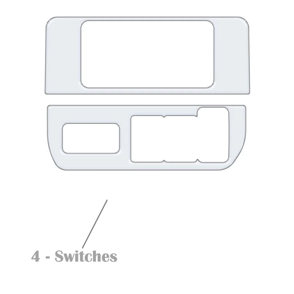 Tufskinz Dim Light Control with 4-Switches (V1) Accent Trim for  Tacoma (2016-2023) - Image 24