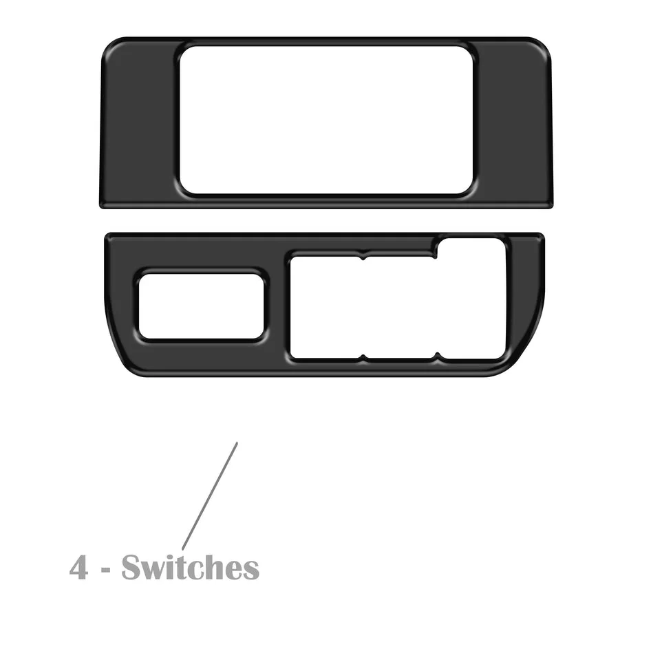 Tufskinz Dim Light Control with 4-Switches (V1) Accent Trim for  Tacoma (2016-2023) - Image 34