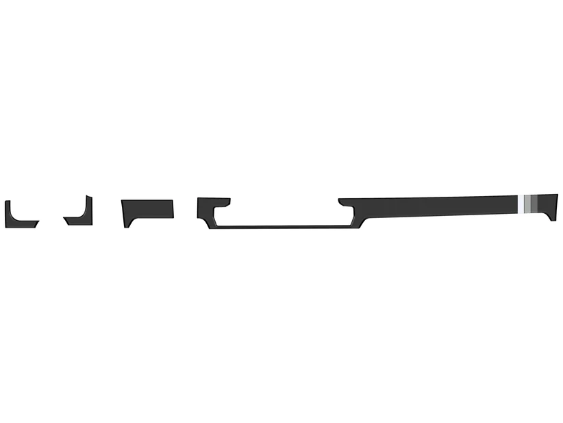 Tufskinz Display Screen Accent Trim for 4Runner (2025-2026) - Image 7