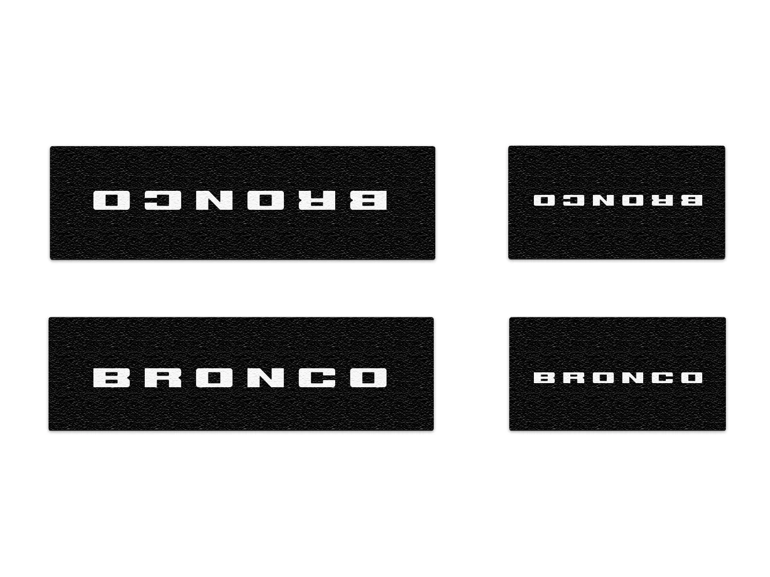 Tufskinz Door Sill Protection Overlays for Ford Bronco (2021-2026) - Image 10