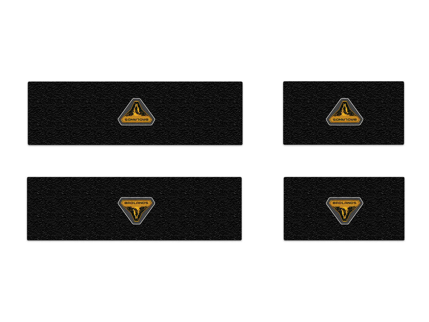 Tufskinz Door Sill Protection Overlays for Ford Bronco (2021-2026) - Image 6