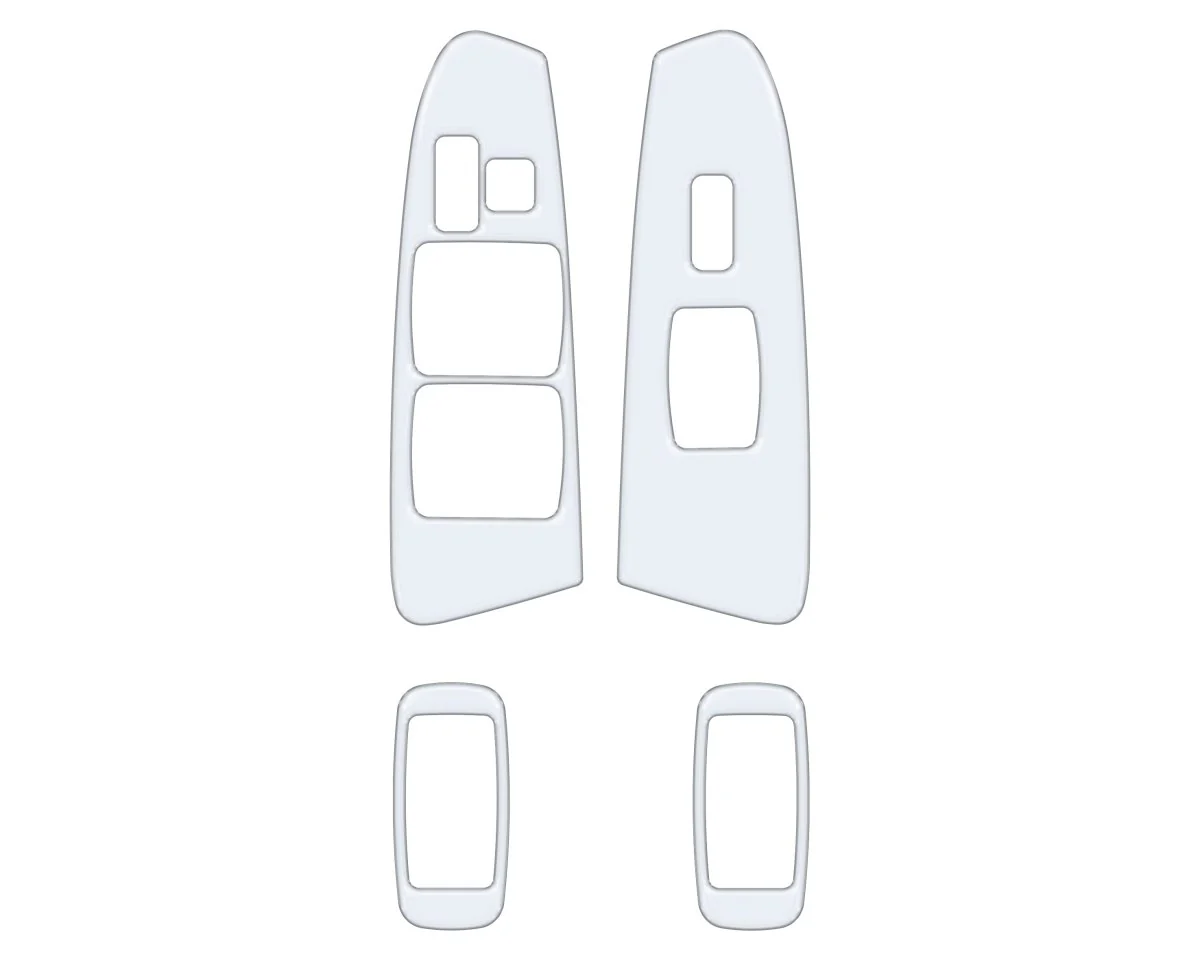 Tufskinz Door Switch (Crew Cab) Accent Trim for  Tacoma (2005-2011) - Image 4