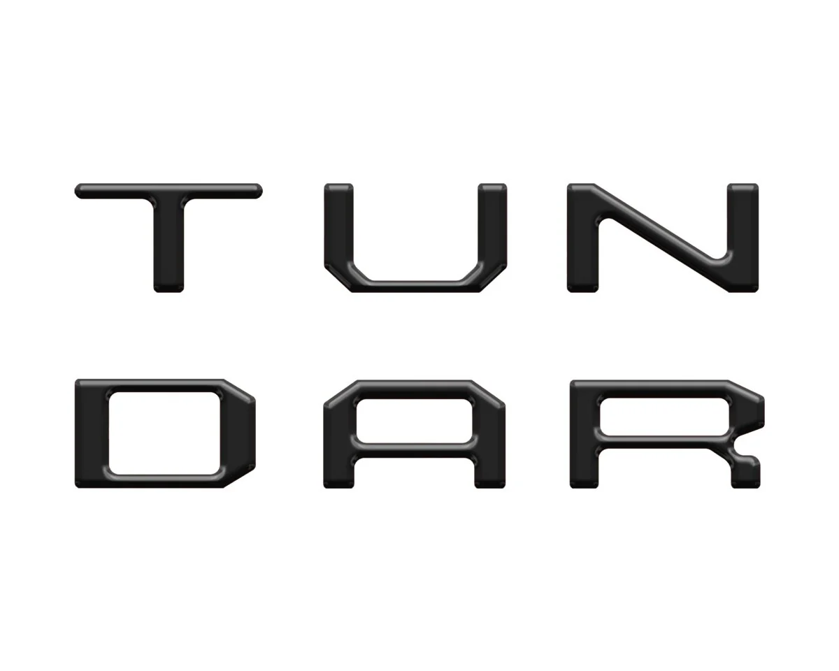 Tufskinz Dual Climate Control Radio Letter Inserts for Tundra (2014-2021) - Image 22