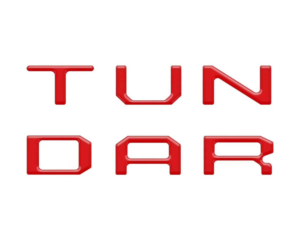 Tufskinz Dual Climate Control Radio Letter Inserts for Tundra (2014-2021) - Image 23