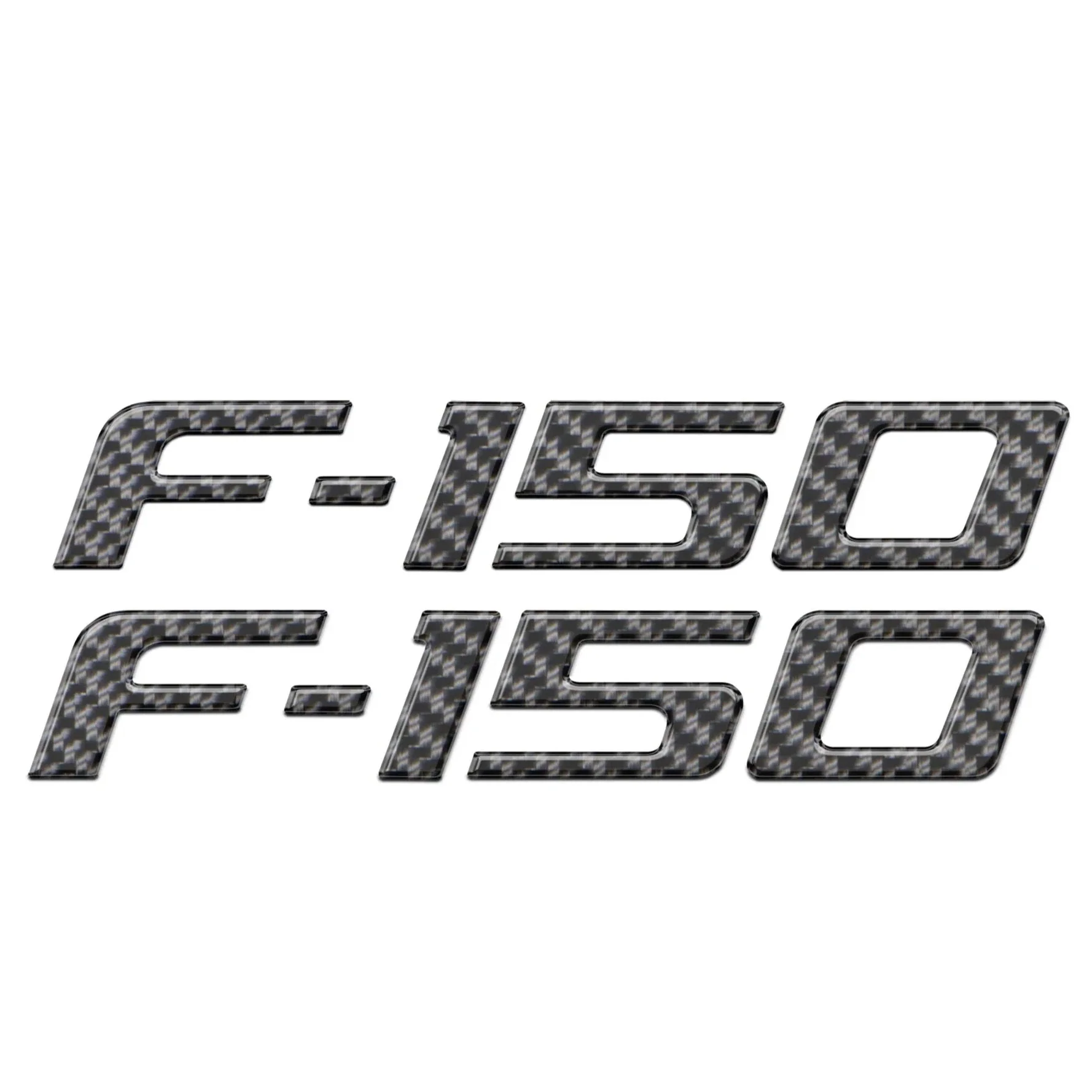 Tufskinz "F-150" Side Emblem Letter Inserts for Ford F-150 (2009-2014) - Image 3