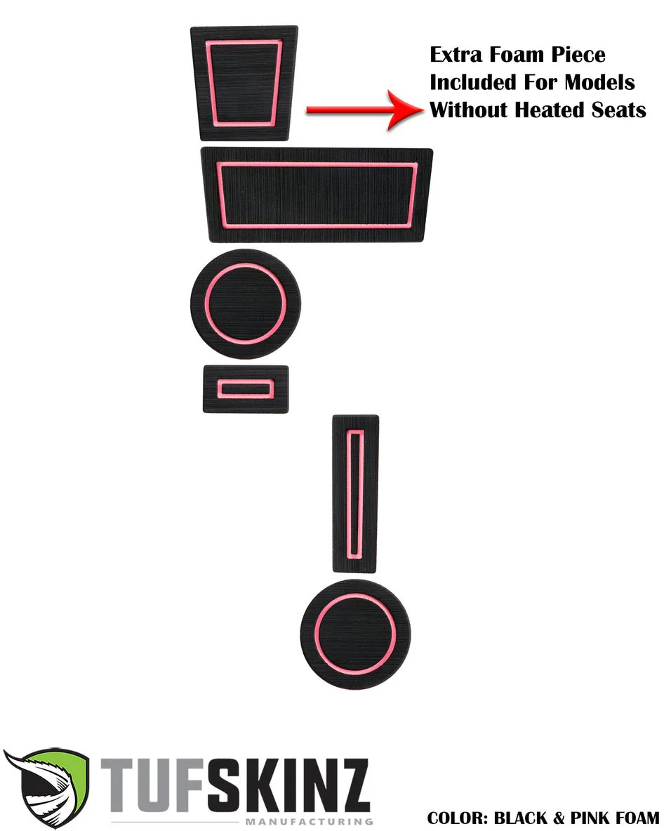Tufskinz FOAM Cup Holder Inserts (4WD with Shifter Boot) For 4Runner (2010-2024) - Image 6