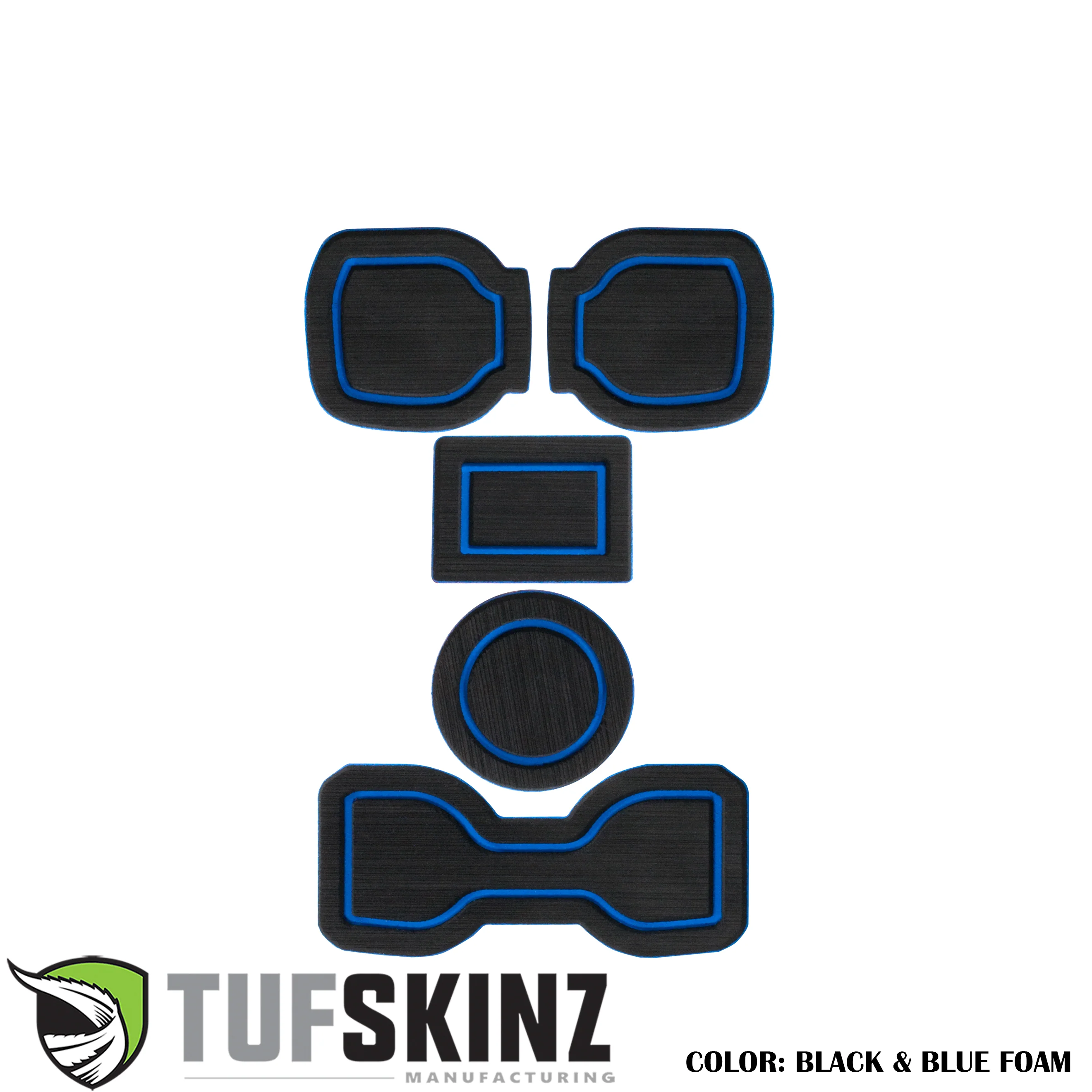Tufskinz FOAM Cup holder inserts with QI Charger(Automatic) Inserts for  Tacoma (2016-2023) - Image 3