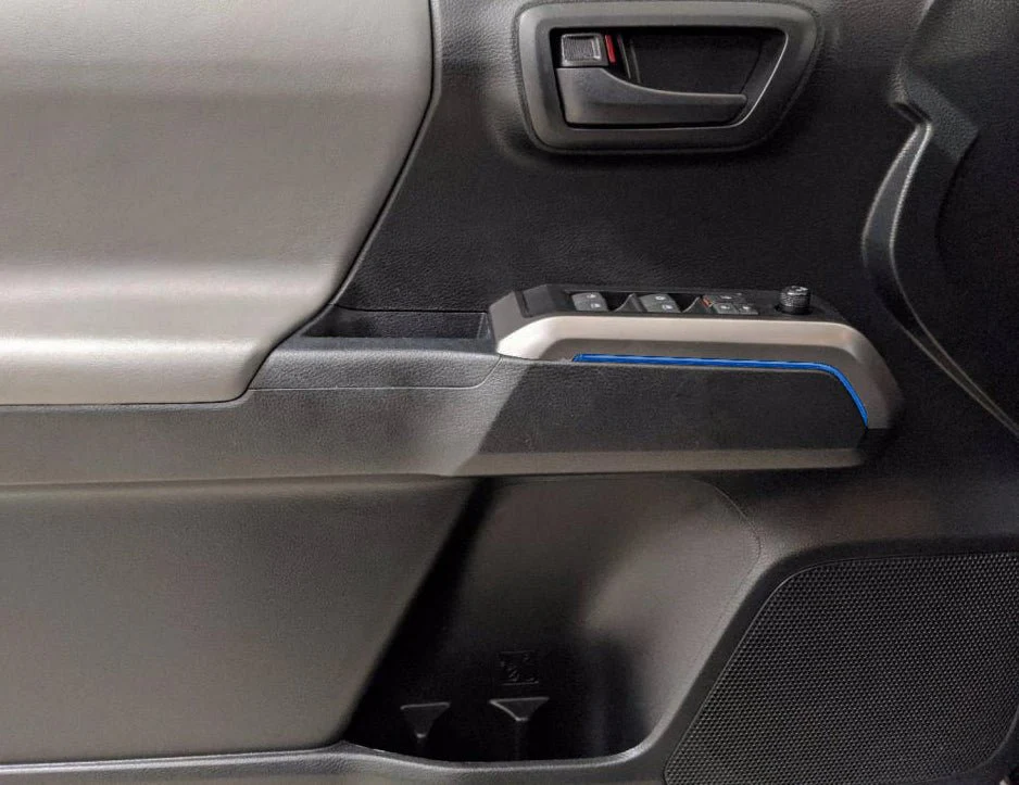 Tufskinz Front Door Switch Side Panel Inserts for Tacoma (2016-2023) - Image 4