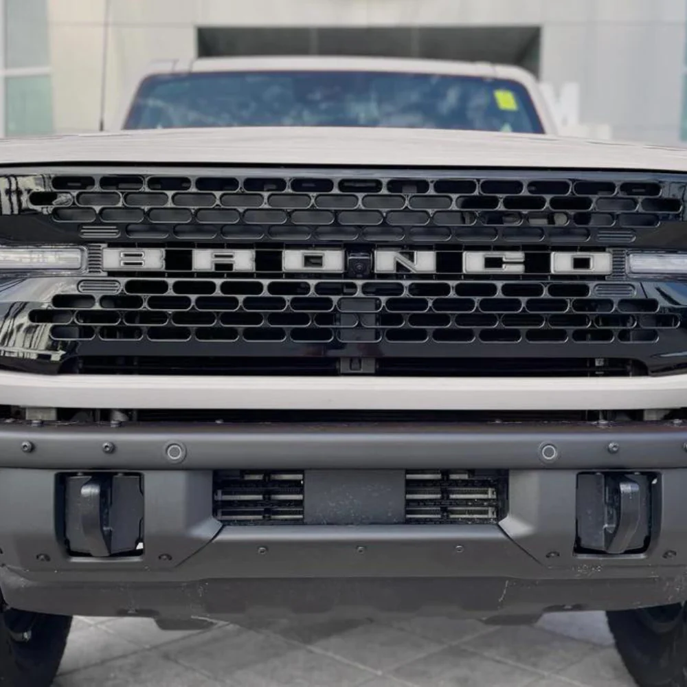 Tufskinz Front Grille Letter Overlays for Ford Bronco (2021-2026) - Image 13