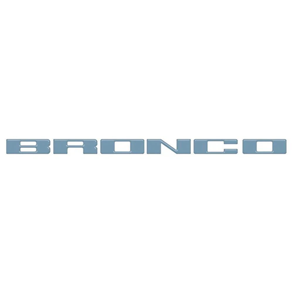 Tufskinz Front Grille Letter Overlays for Ford Bronco (2021-2026) - Image 19
