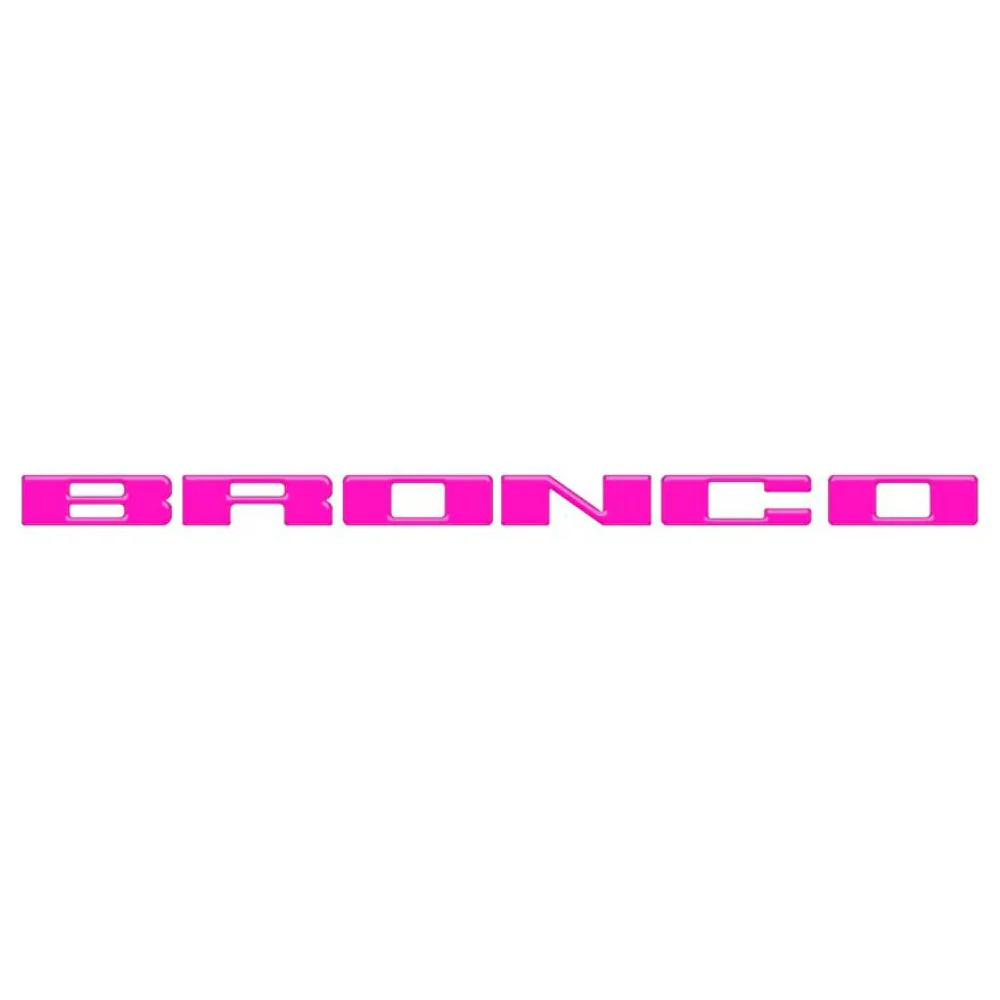 Tufskinz Front Grille Letter Overlays for Ford Bronco (2021-2026) - Image 27