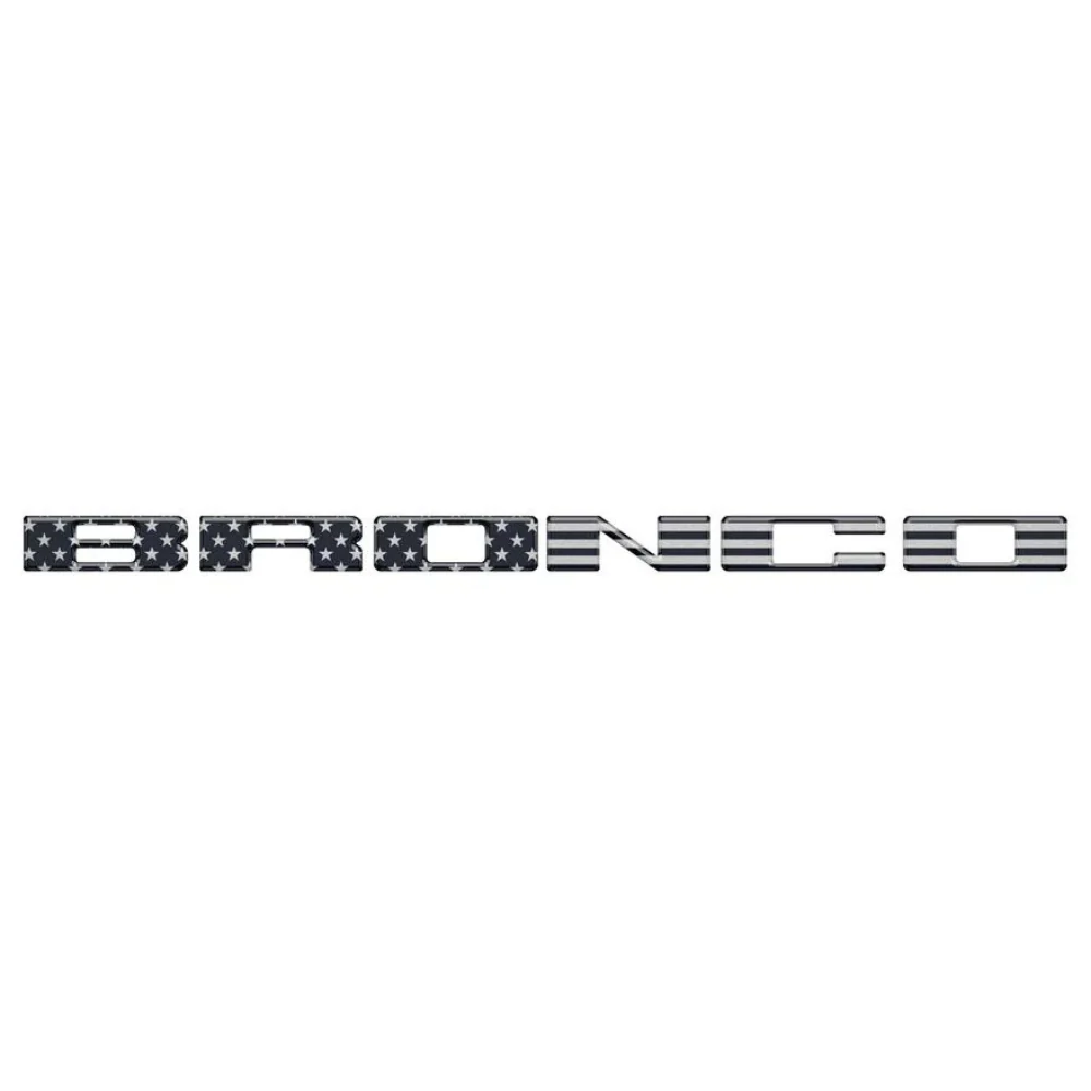 Tufskinz Front Grille Letter Overlays for Ford Bronco (2021-2026) - Image 30