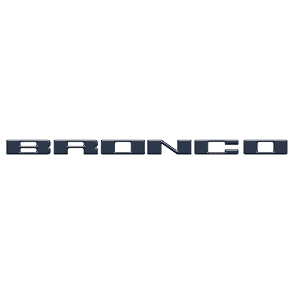 Tufskinz Front Grille Letter Overlays for Ford Bronco (2021-2026) - Image 5