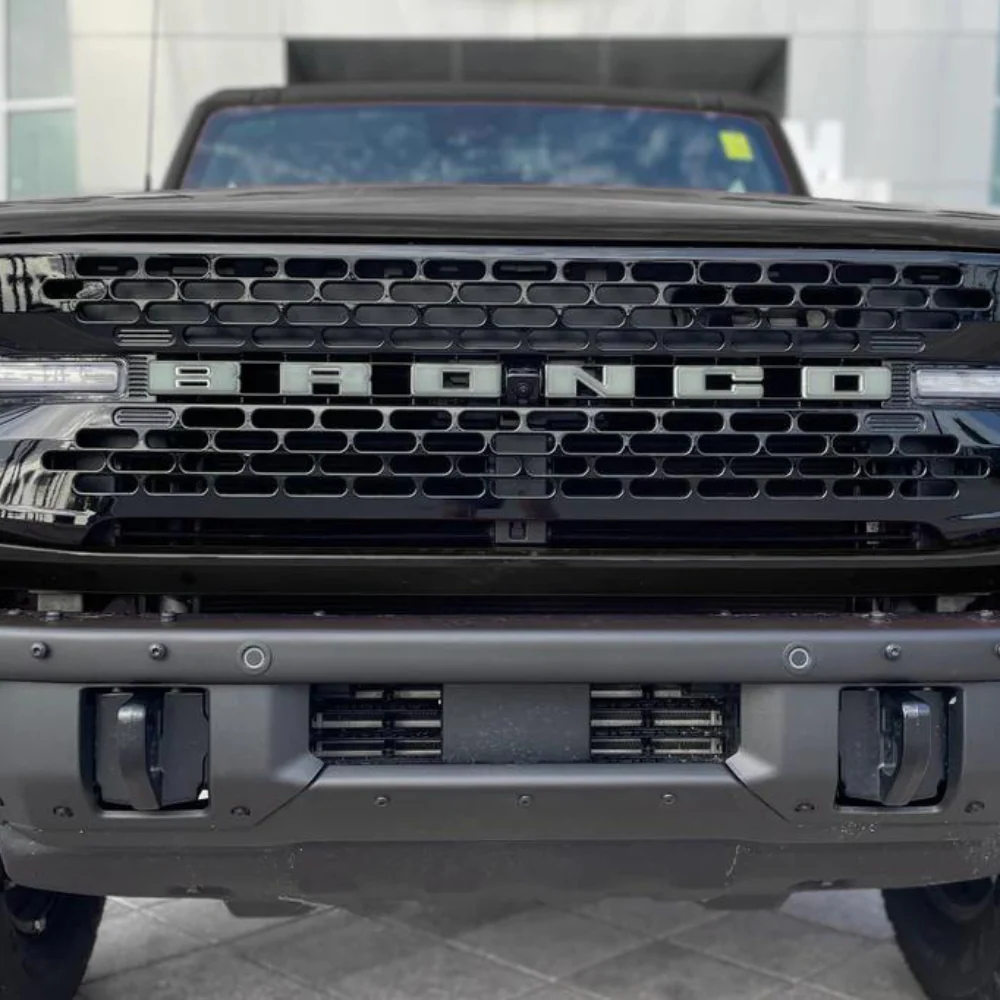 Tufskinz Front Grille Letter Overlays for Ford Bronco (2021-2026) - Image 8