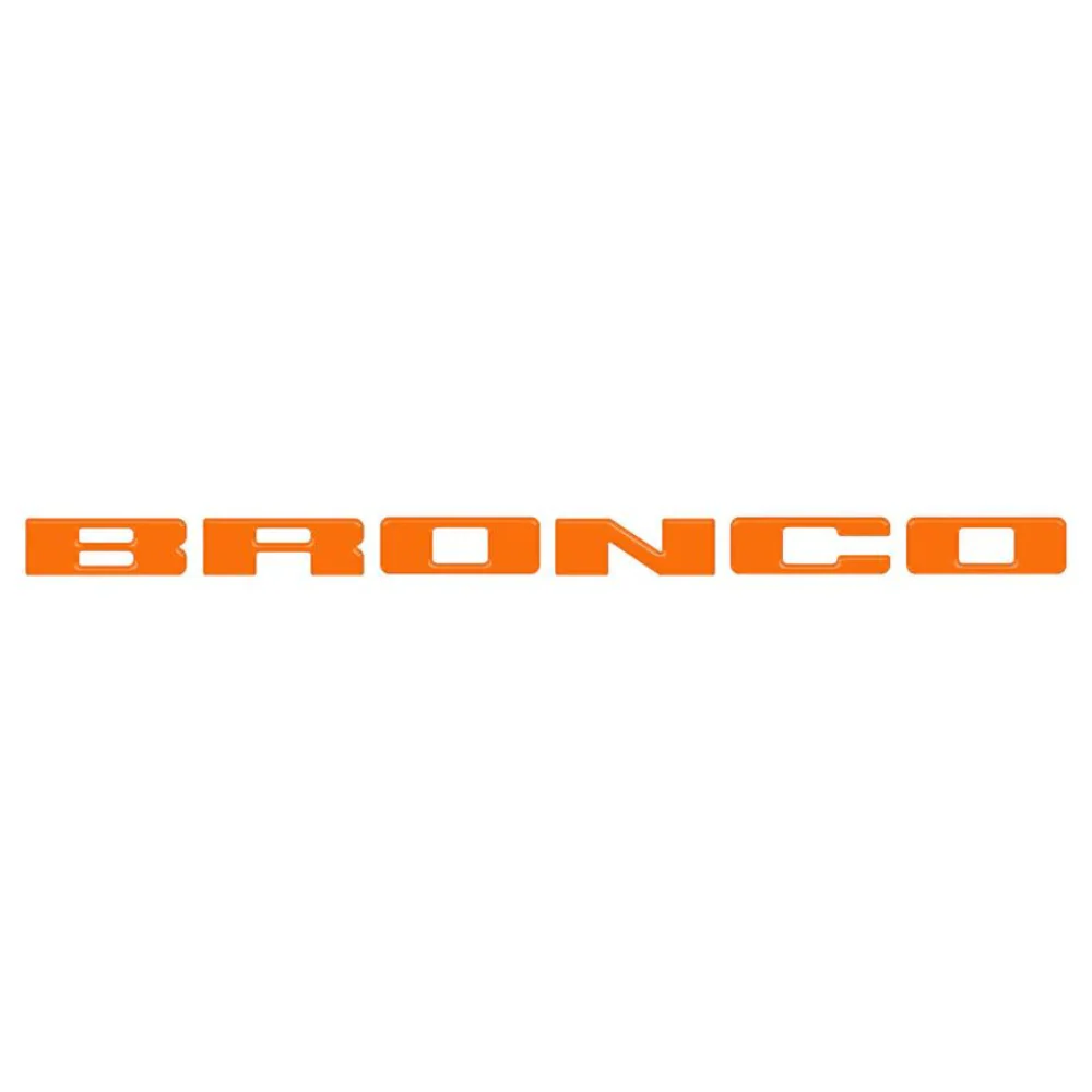 Tufskinz Front Grille Letters Overlays for Ford Bronco Sport (2021-2026) - Image 11