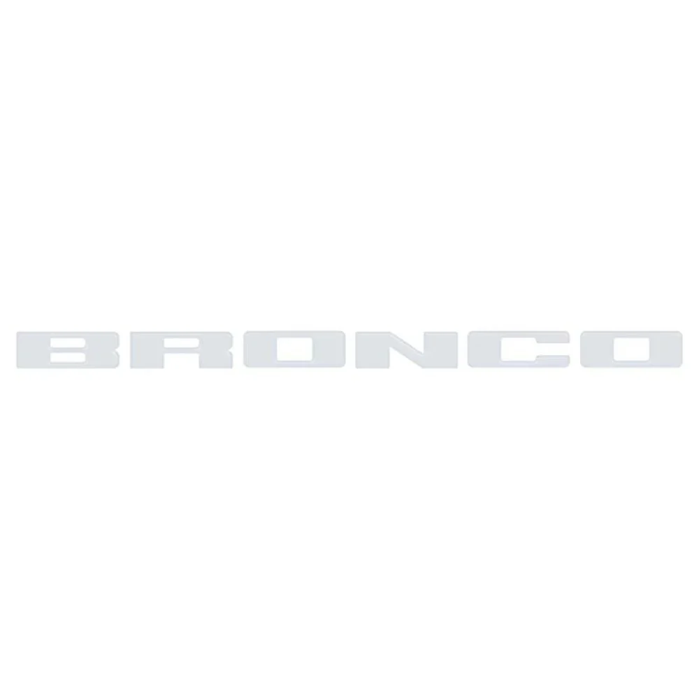 Tufskinz Front Grille Letters Overlays for Ford Bronco Sport (2021-2026) - Image 12