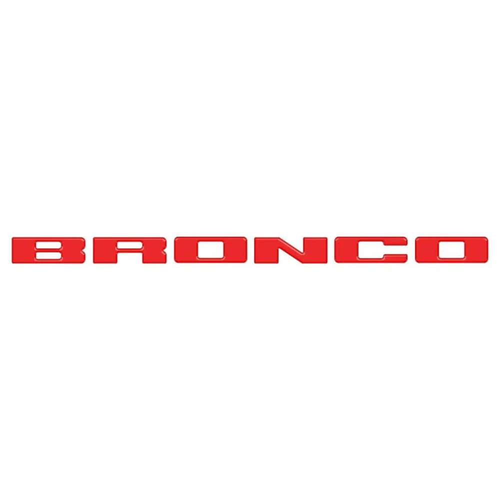 Tufskinz Front Grille Letters Overlays for Ford Bronco Sport (2021-2026) - Image 18
