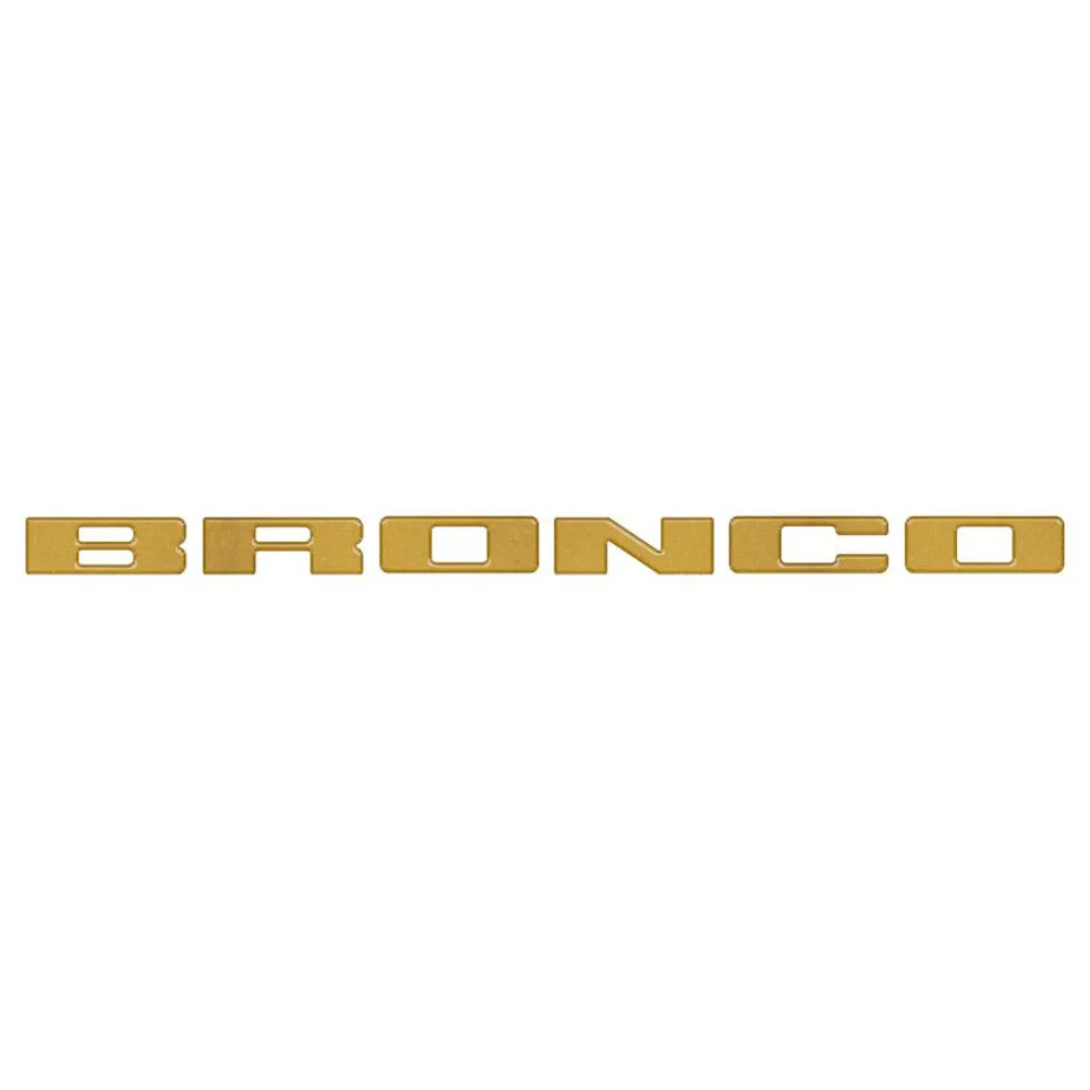 Tufskinz Front Grille Letters Overlays for Ford Bronco Sport (2021-2026) - Image 7