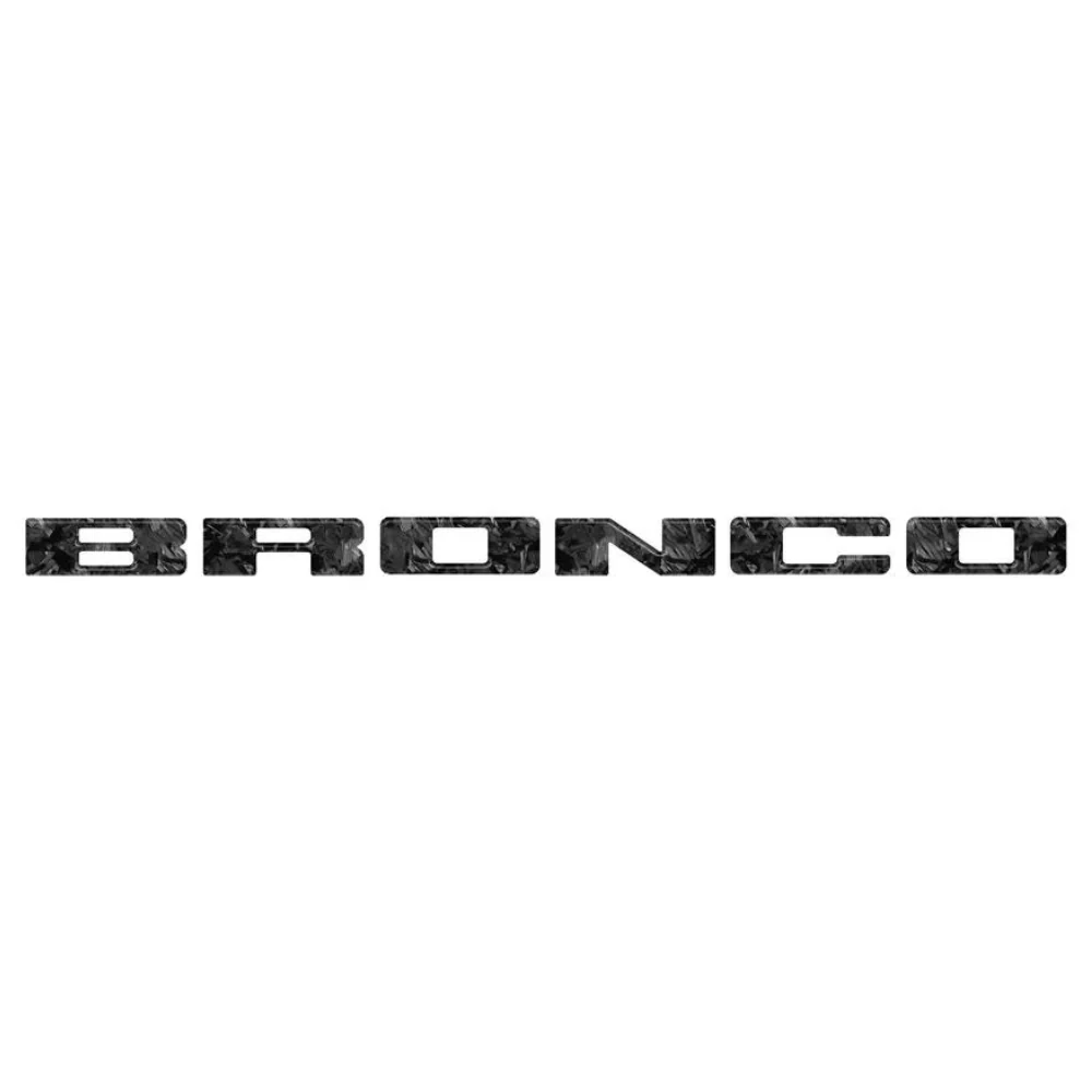 Tufskinz Front Grille Letters Overlays for Ford Bronco Sport (2021-2026) - Image 9