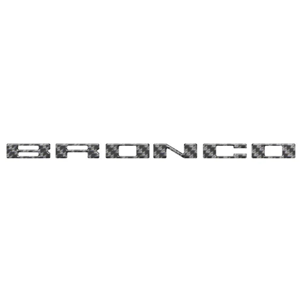 Tufskinz Glove Box Letters Inserts for Ford Bronco (2021-2026) - Image 24